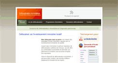 Desktop Screenshot of defiscalisation-diagnostic.com