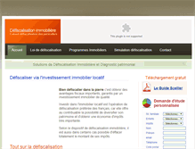 Tablet Screenshot of defiscalisation-diagnostic.com